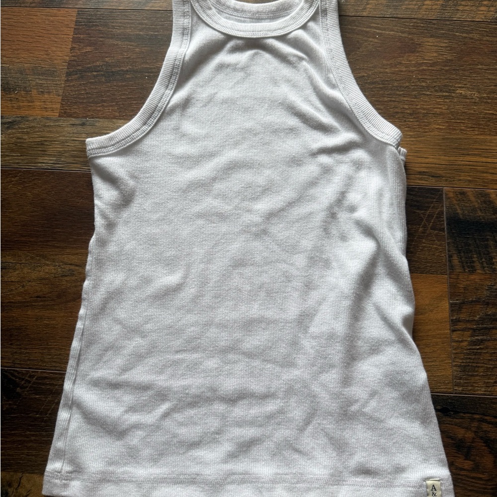 Girls Abercrombie Kids Tank Top White Size 13/14 NWOT